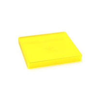 5.49.077.014/1403 RAFI Yellow Square Push Button Switch for Use with Dome