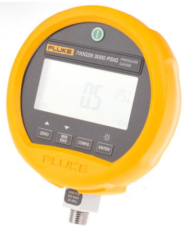 Fluke-700G29  Digital Pressure Gauge Hydraulic, Pneumatic 200bar 1/4 in, Interface Type RS232 700 RS Calibration