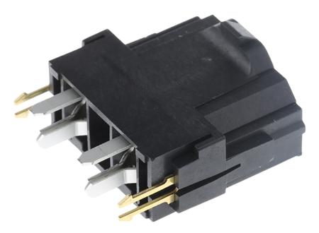 42819-2223 Molex Mini-Fit Sr Series Straight Through Hole PCB Header, 2 Contact(s), 10 mm Pitch, 1 Row, Shrouded