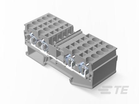 2271579-1 TE Connectivity  22715 Series Grey, 4mm², Quick Connect Termination