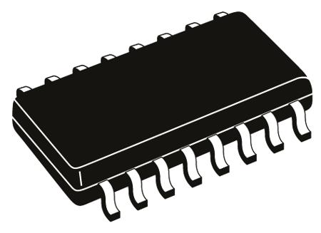 L6390D STMicroelectronics MOSFET Gate Driver 2, 80 mA 16-Pin 21 V, SOIC