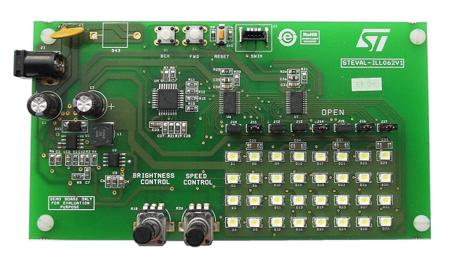 STEVAL-ILL062V1 STMicroelectronics , Evaluation Board for STP16CPC26