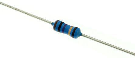 RGP0207CHJ100M TE Connectivity RGP0207CH Series Axial Thick Film Resistor 100MΩ ±5% 0.25W ±350ppm/°C