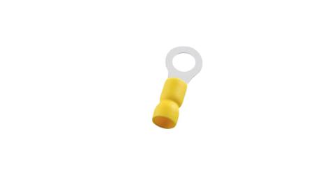 RND-465-00638 Ring terminal yellow 10.5mm, Vinyl