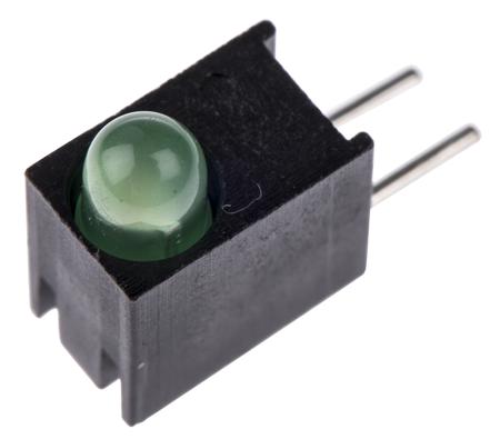 551-1307F Dialight , Green Right Angle PCB LED Indicator, Through Hole 1.9 V