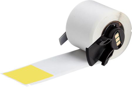 PTL-34-427-YL Brady B-427 Self-laminating Vinyl Transparent/Yellow Cable Labels, 38.10mm Width, 152.4mm Height, 50 Qty