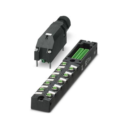 1197621 Phoenix Contact SACB Series Sensor Box, M8, 3 way, 10 port