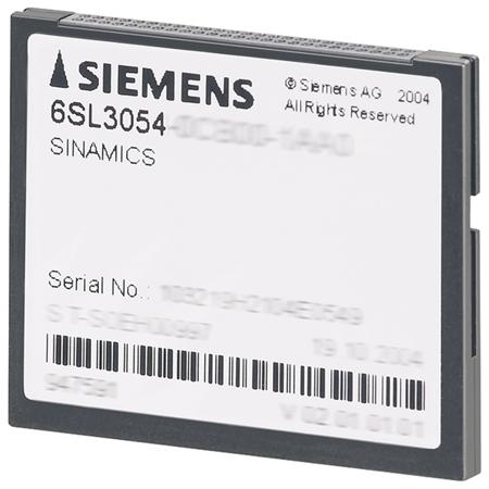 6SL3054-0FC00-1BA0 Siemens Sinamics S120 CompactFlash Compact Flash Card