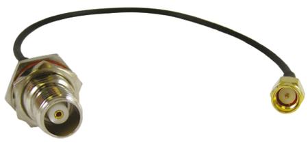 CBA-TNCF-SMAM RF Solutions CBA Series Female TNC to Male SMA, 200 mm 50 Ω