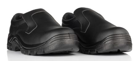 R503-09 RS PRO Unisex Black Steel Toe Capped Safety Shoes, UK 9, EU 43