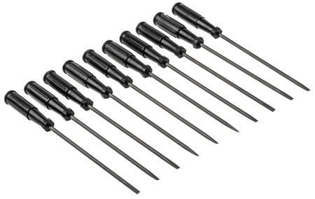 438-4324 RS PRO Slotted  Screwdriver, 1/8 in Tip, 100 mm Blade, 155 mm Overall