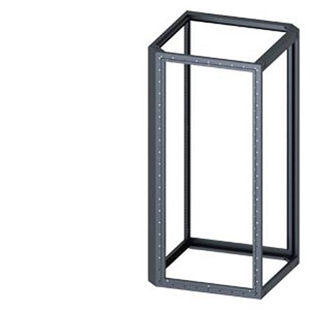 8MF1001-2GE30 Siemens 8MF1 Series Steel Support Frame, 2000mm H, 1m W, 1000mm D For Use With Corner Housing