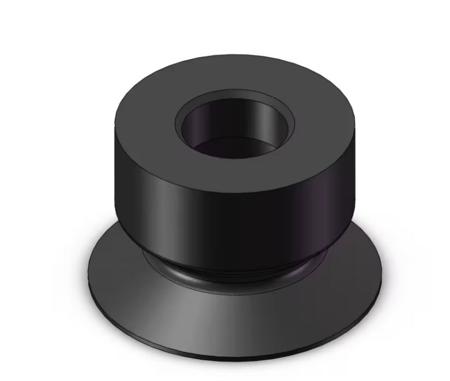 ZP3-10UMS SMC 10mm Flat With Groove Silicon Rubber Suction Cup