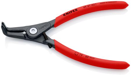 49 41 A21 Knipex Circlip Pliers, 165 mm Overall, Angled Tip