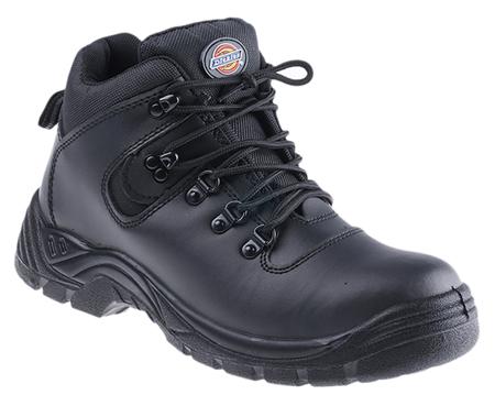 FA23380A-SIZE-8 Dickies Fury Men's Black Leather Boot UK 8, EUR 42 S1P