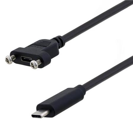 U3A00057-05M L-Com , Male USB to Female USB C, 500mm