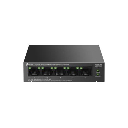 LS105GP TP-Link , Network Switch 4 Port Network Switch With PoE