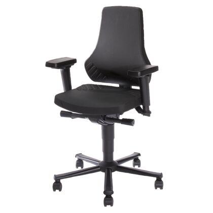 3842546762 Bosch Rexroth Black Plastic Desk Chair, 120kg Weight Capacity