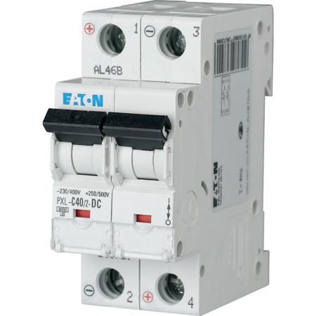 236720 PXL-C40/2-DC Eaton xPole - PXL PXL MCB, 2P, 40A Curve C, 440V AC, 48V DC