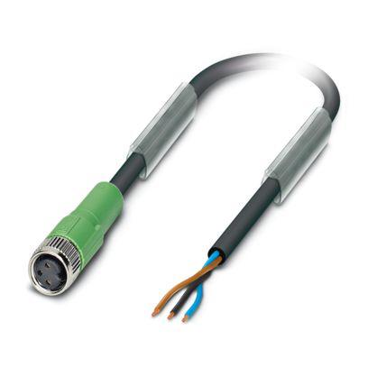 1538937 Phoenix Contact Straight Female 3 way M8 Sensor Actuator Cable, 10m