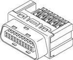 54306-2019 Molex 54306 20 Way Panel Mount Housing Plug, 1.27mm Pitch