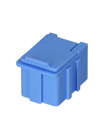 8150009 Licefa 1 Cell Blue SB Compartment Box, 21mm x 21.8mm x 29.4mm