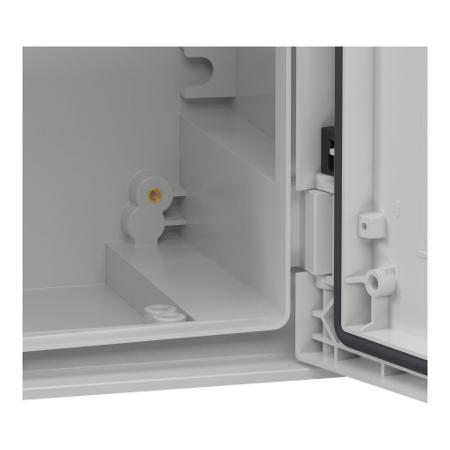 NSYPLM43TG Thalassa PLM IP66 Wall Box, PET, Grey, 430 x 330 x 200mm