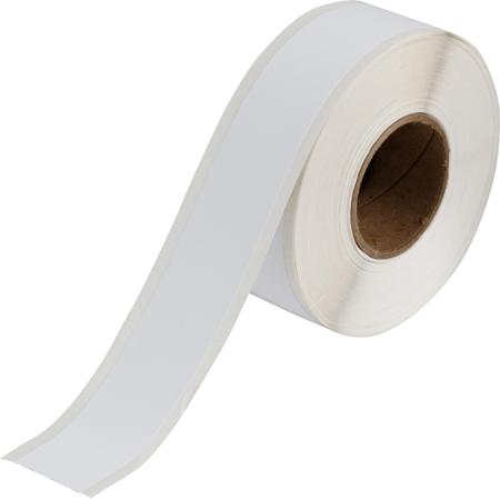 J20C-1125-2595 Brady B-2595 Inkjet Receptive Vinyl White Label Roll, 28.58mm Width, 1 Qty