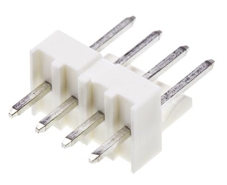22-23-2041 Molex KK 254 Series, Series Number 6373, 2.54mm Pitch 4 Way 1 Row Straight PCB Header, Through Hole, Solder Termination