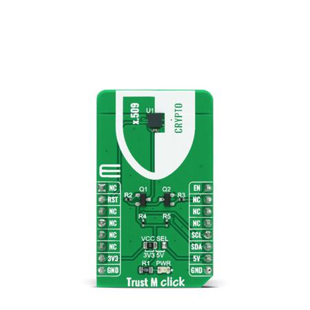 MIKROE-4236 MikroElektronika Trust M Click Add On Board