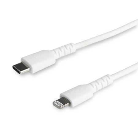 RUSBCLTMM1MW StarTech.com USB 2.0, Male USB C to Male Lightning, 480Mbps, 1m