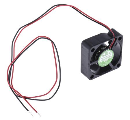144-2032 RS Pro Axial Fan, 30 x 30 x 10.2mm, 3.3cfm, 400mW, 5 V dc