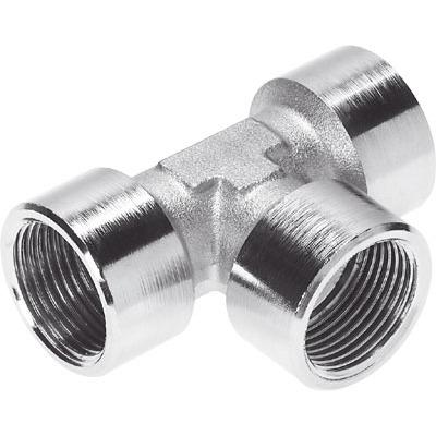 NPFC-T-3G1-F Festo NPFC Series T Fitting, G 1 to G 1, Threaded Connection Style, 8030240