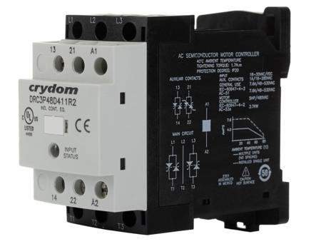 DRC3P48D411R2 Sensata Crydom DRC Series Solid State Relay, 7.6 A Load, DIN Rail Mount