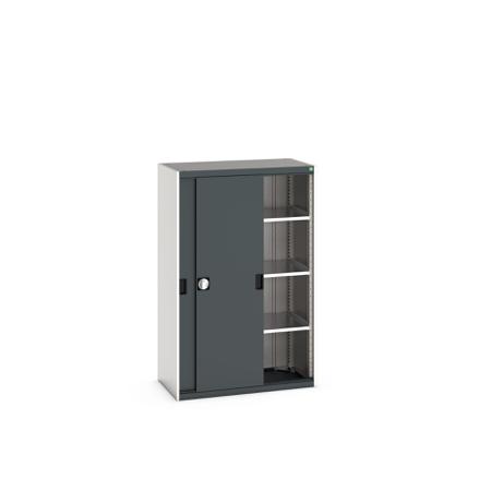 40013072-19V Bott 2 Door Sheet Steel Floor Standing Cupboard, 1050 X 525 X 1600mm