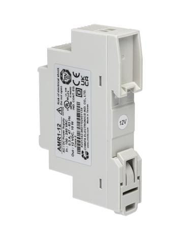 AMR1-12 Chinfa , DIN Rail Panel Mount Power Supply, 10W, 12V dc/ 830mA