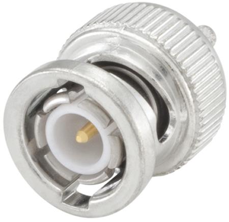 51S107-802N5 Rosenberger BNC Series, Plug Cable Mount BNC Connector, 50Ω, Crimp Termination, Straight Body