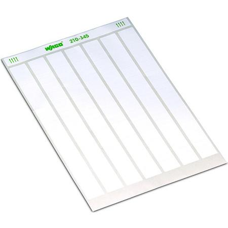 210-345 WAGO 210 White Label, 25mm Width, 9.5mm Height, 7 x 25Per Roll Qty
