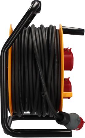 1243241 brennenstuhl 40m 3 Socket CEE 415 V-16 A Cable Reel Open Reel, 230 V, IP44