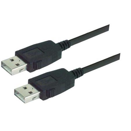 CAUALAL-03M L-Com USB 2.0, Male USB A to Male USB A, 300mm