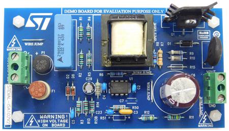 STEVAL-ISA102V2 STMicroelectronics Evaluation Board PFC Controller for L6562A for PFC Controller