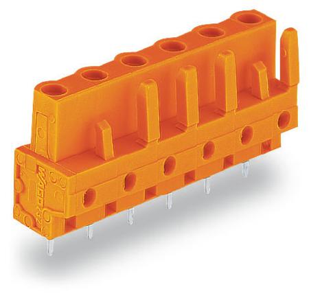 232-763 WAGO 232 Series Straight PCB Mount PCB Header, 3-Contact, 1-Row, 7.62mm Pitch, Solder Pin Termination