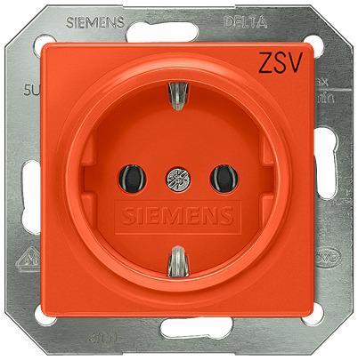 5UH1200 Siemens 5UH12 Orange Electrical Socket