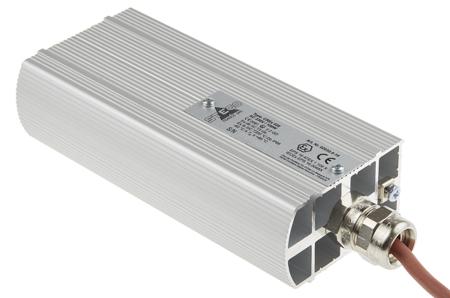 02032-0-00 STEGO Enclosure Heater, 230V ac, 100W Output, 100W Input, +200°C, 180mm x 48mm x 80mm