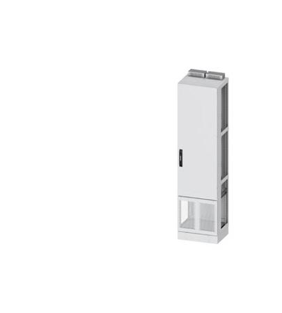 8GK1483-8KP25 Siemens 8GK1483 Series Steel Single-Door-Door Floor Standing Enclosure, Plain Door Door, IP30, 1950 x 550 x 400mm