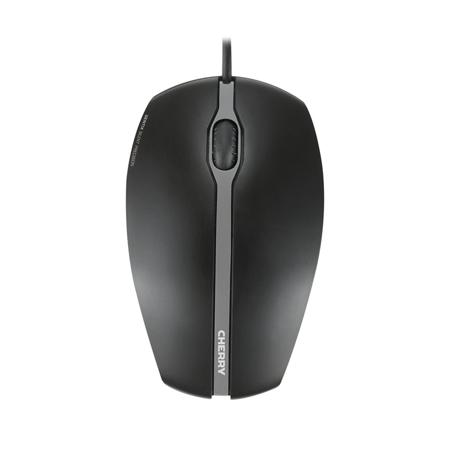 JM-0310-2 Cherry CHERRY GENTIX SILENT 3 Button Wired Mouse Black