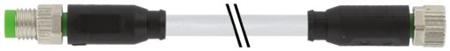 7000-88001-2300060 Murrelektronik Limited Male 3 way M8 to Female 3 way M8 Sensor Actuator Cable, 600 mm