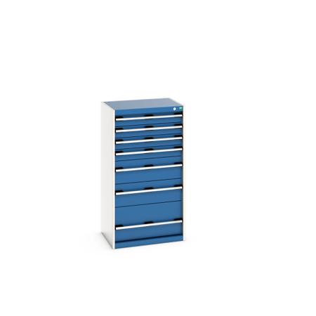 40011063-11V Bott 7 Cabinet, Steel, 1200mm x 525mm x 650mm, Blue