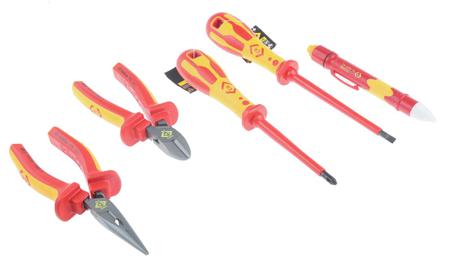 T5953 CK 10 Piece Electrician Tool Kit with Pouch, Yes