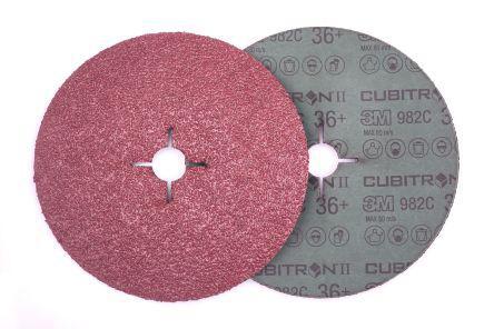 60440229361 3M Cubitron II 982C Fibre Disc Cubitron, 12000rpm, 125mm